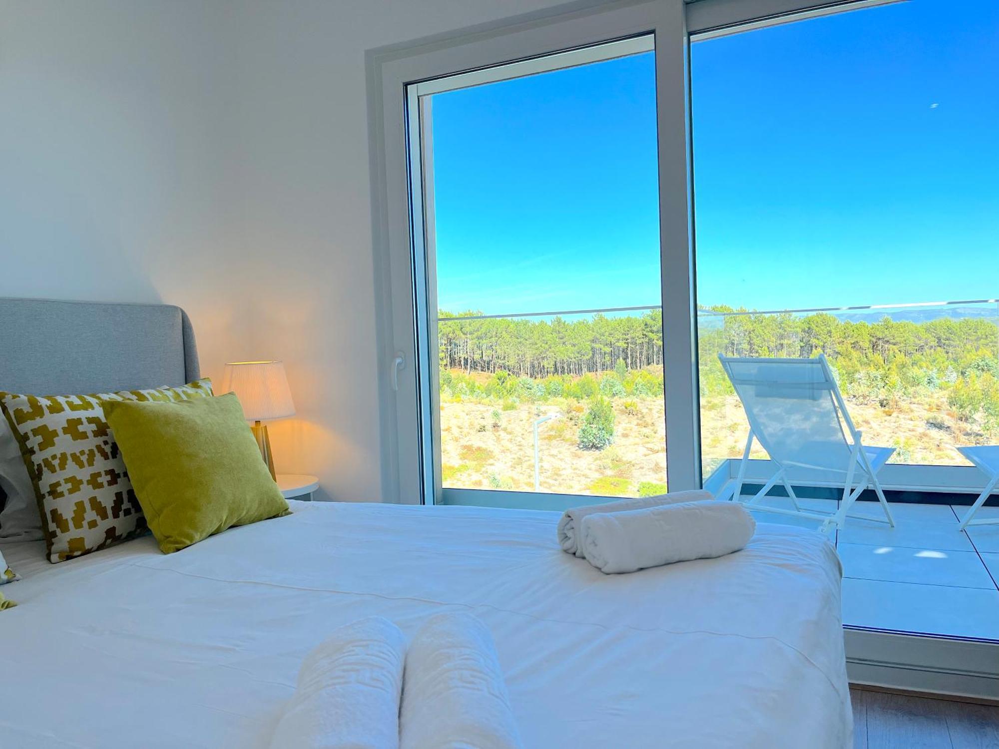 Mar A Vista - Condominium With Pool, Gym And Sea Views 나자레 외부 사진