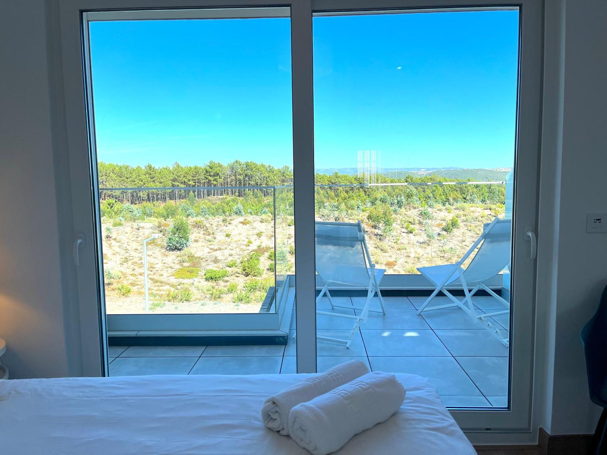 Mar A Vista - Condominium With Pool, Gym And Sea Views 나자레 외부 사진