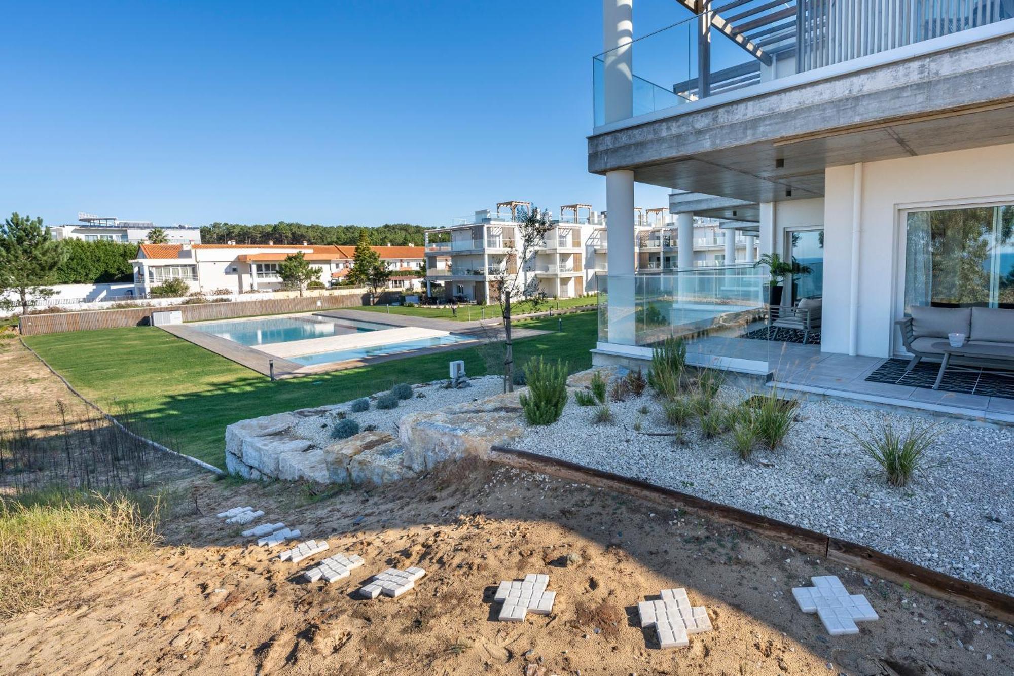Mar A Vista - Condominium With Pool, Gym And Sea Views 나자레 객실 사진