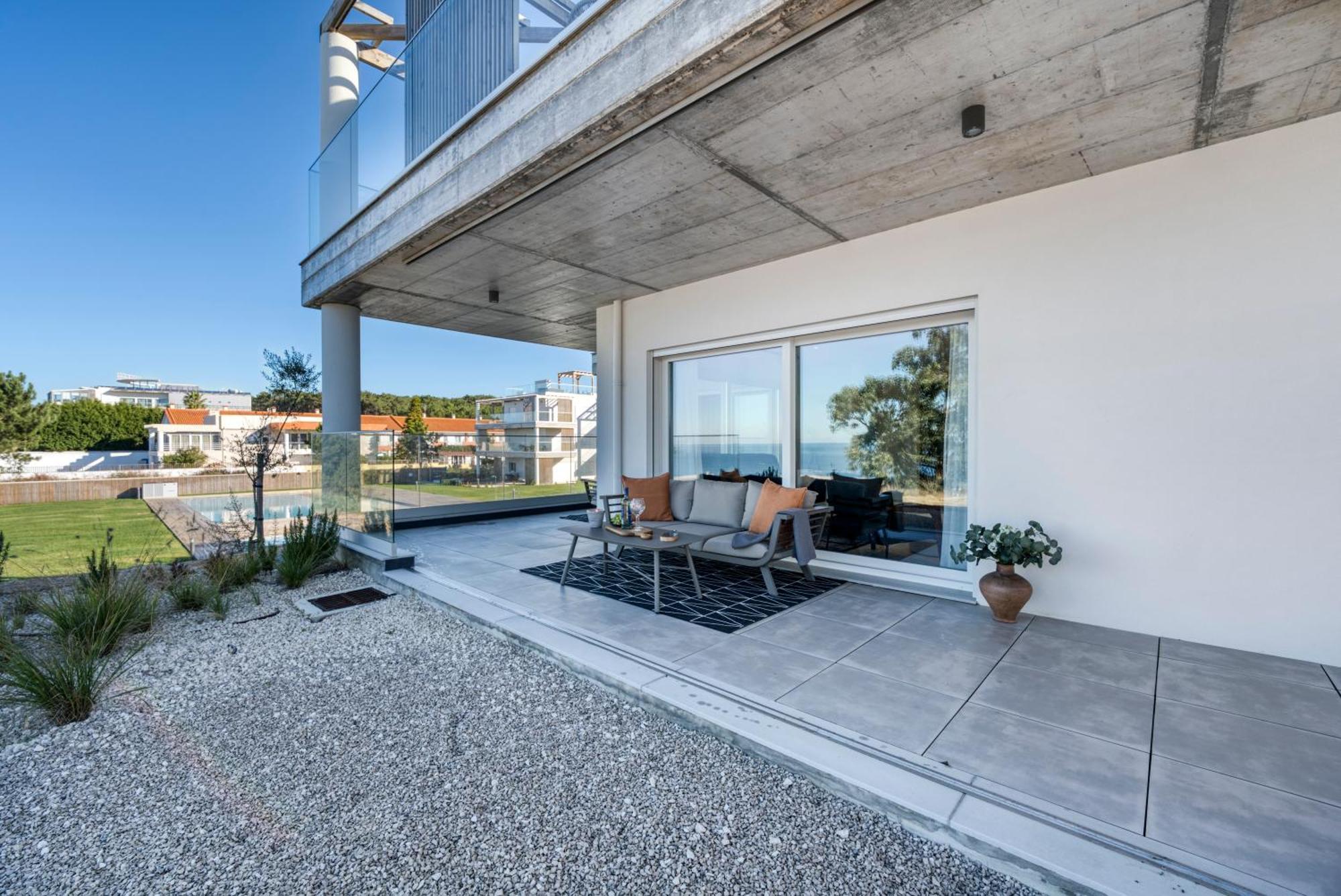Mar A Vista - Condominium With Pool, Gym And Sea Views 나자레 객실 사진